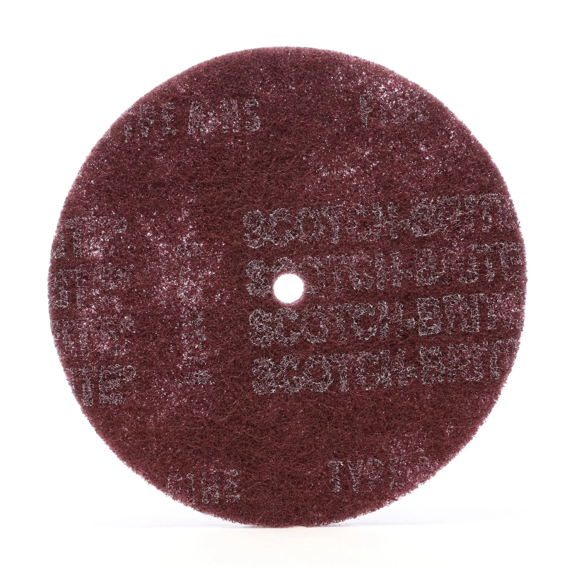 Scotch-Brite High Strength Disc, 6 in x 1/2 in, A MED, 10/Pac