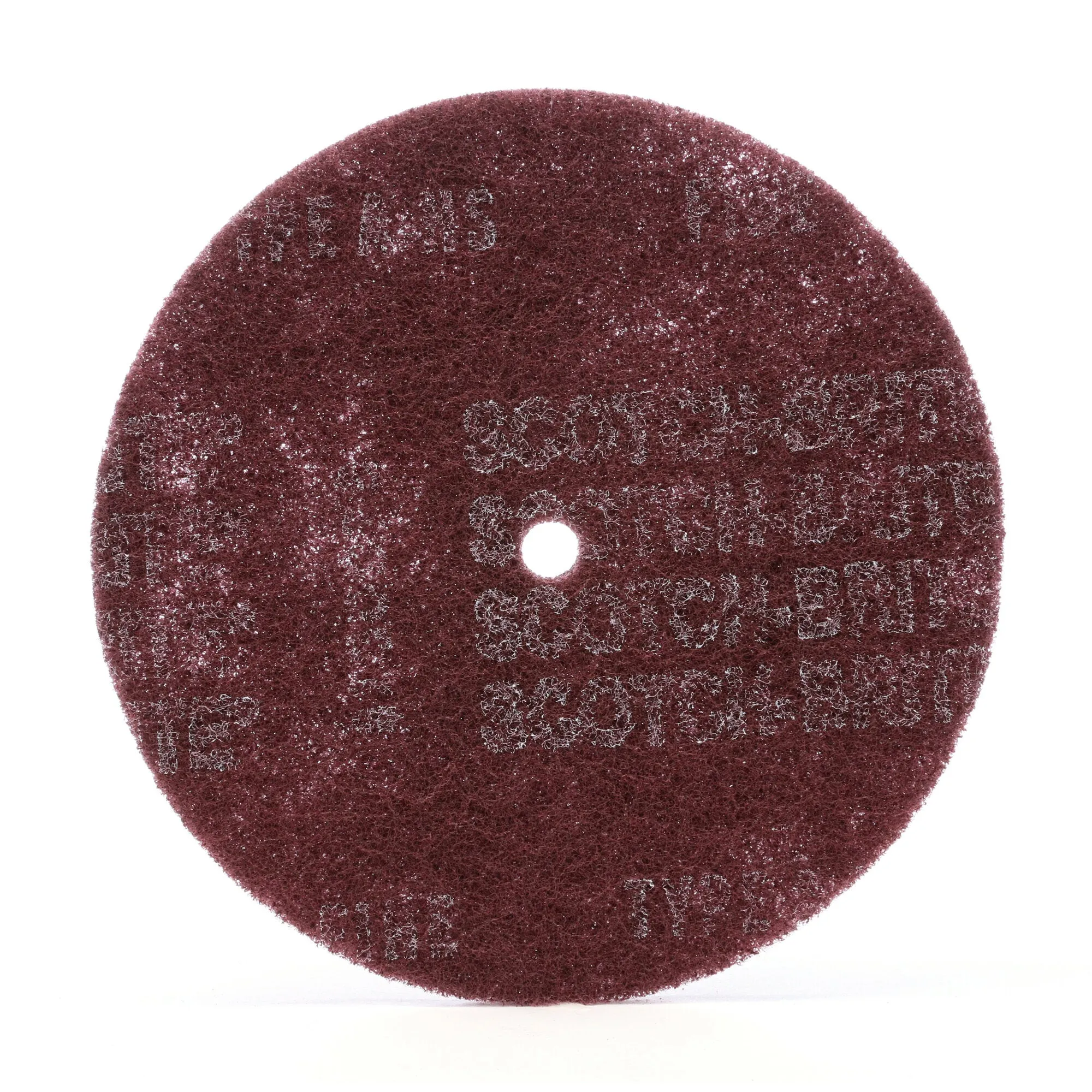 Scotch-Brite High Strength Disc, 6 in x 1/2 in, A VFN, 10/Pac