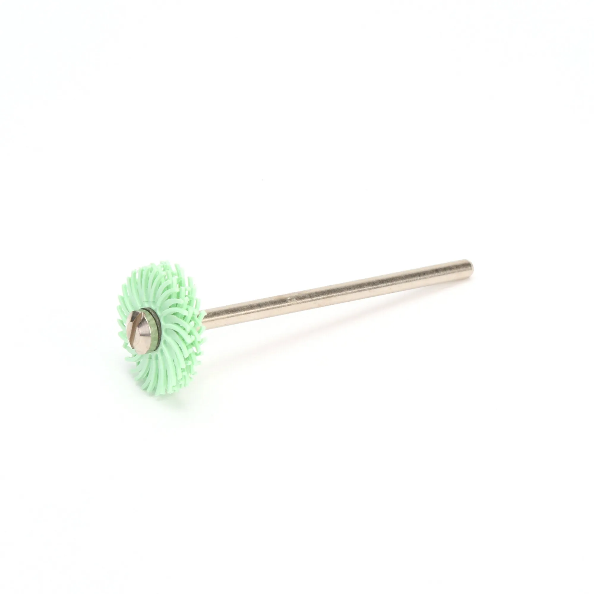 Scotch-Brite Radial Bristle Disc, 9/16 in x 1/16 in Polish 1