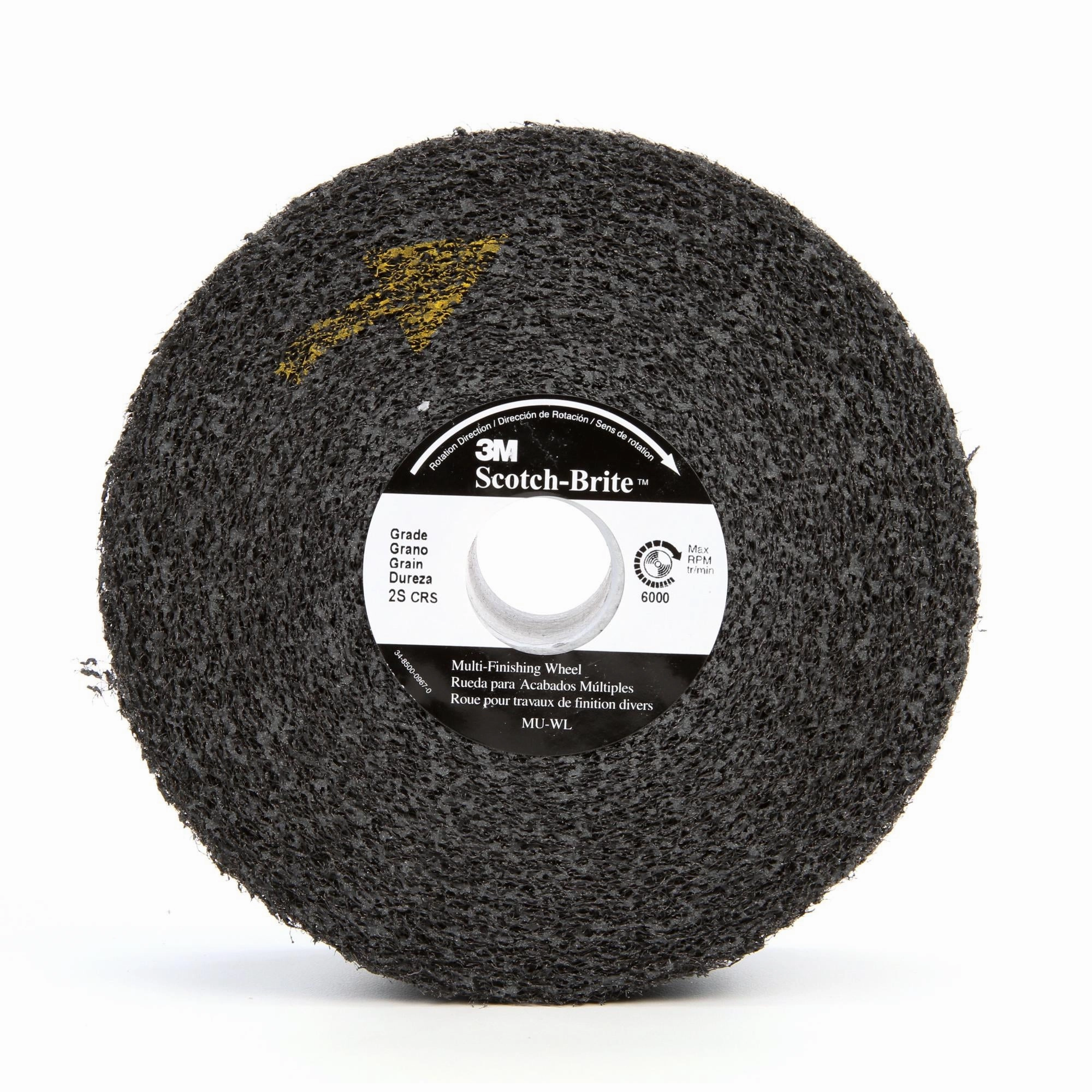 Scotch-Brite Multi-Finishing Convolute Wheel, MU-WL, 2S Coarse