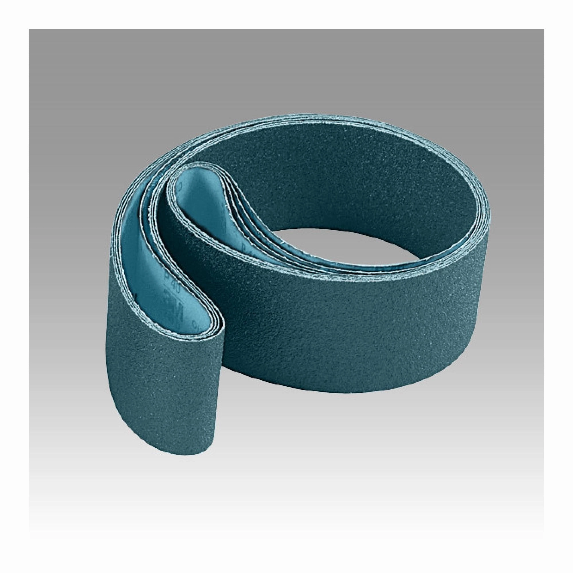 Scotch-Brite Surface Conditioning Low Stretch Belt, 3/16 in x 18-1/4in,S MED