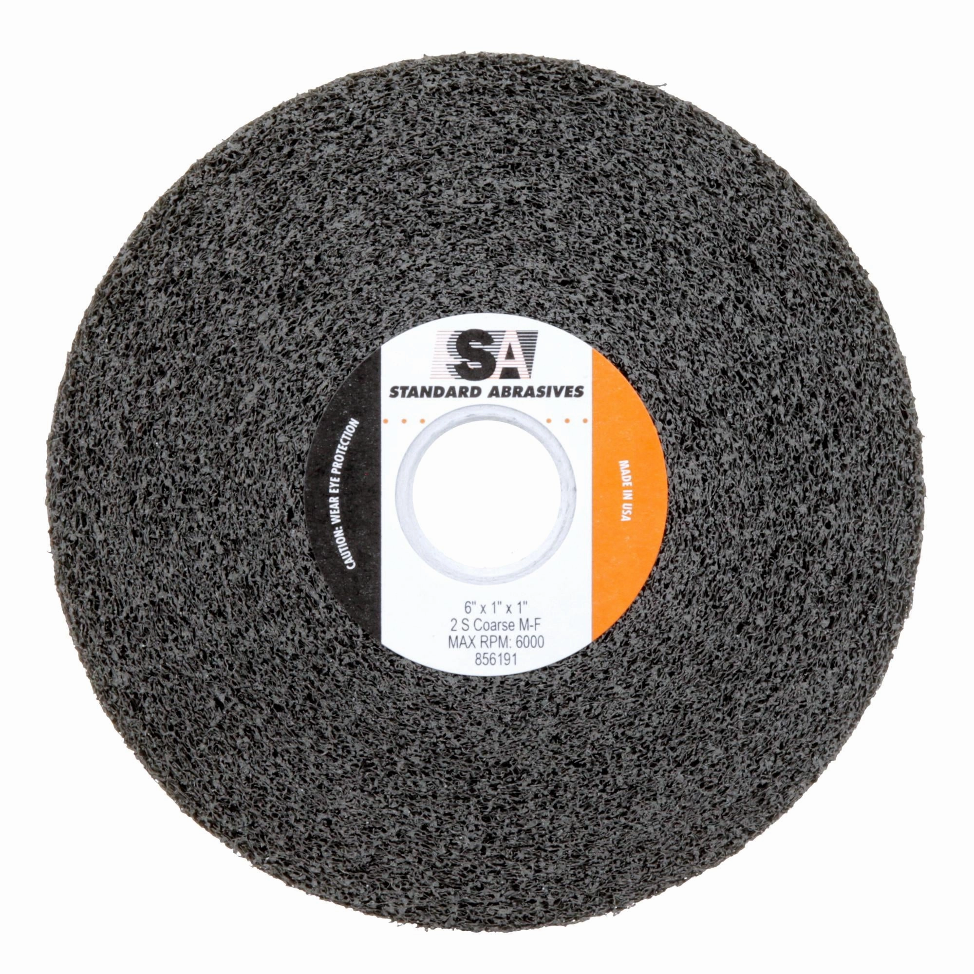 Standard Abrasives Multi-Finish Wheel 856191, 6 in x 1 in x 1 in 2SCRS
